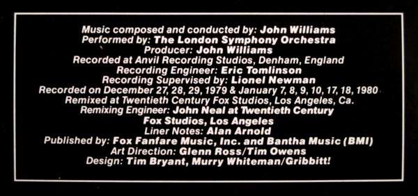Star Wars: The Empire Strikes Back - Williams, John / London Symphony Orchestra