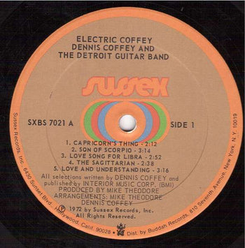 Electric Coffey - Dennis Coffey And The Detroit Guitar Band