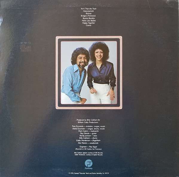 Happy Together - Escovedo, Pete & Sheila