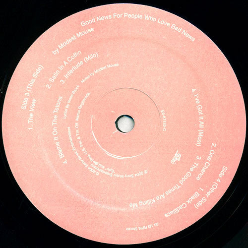 Good News For People Who Love Bad News - Modest Mouse