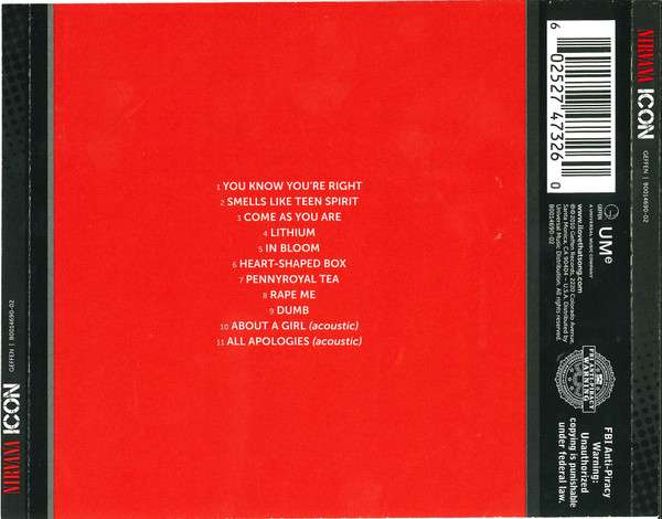 Icon - Nirvana [CD]