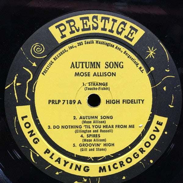 Autumn Song - Allison, Mose