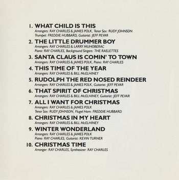 The Spirit Of Christmas - Charles, Ray