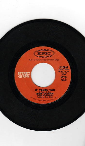 It Takes You  - Luman, Bob