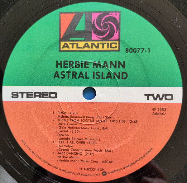 Astral Island - Mann, Herbie