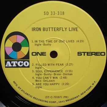 Live - Iron Butterfly
