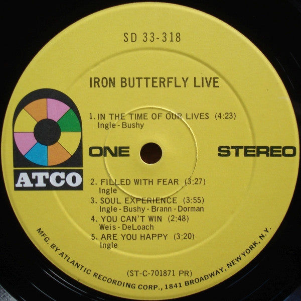 Live - Iron Butterfly