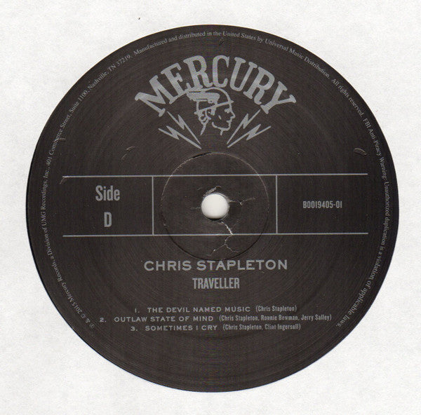 Traveller [Vinyl] - Chris Stapleton