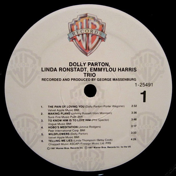 Trio - Parton, Dolly / Linda Ronstadt & Emmylou Harris