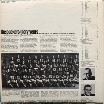 The Packers' Glory Years NFL History In The Making - Moore, Ted