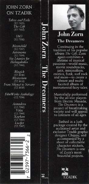 John Zorn The Dreamers - Zorn, John
