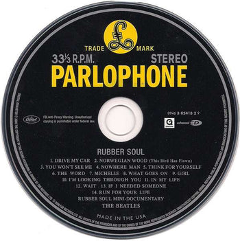 Rubber Soul - The Beatles [CD]