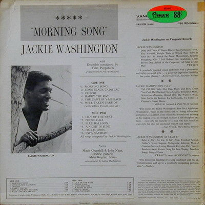 Morning Song - Washington, Jackie