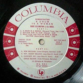 A Drum Is A Woman - Ellington, Duke