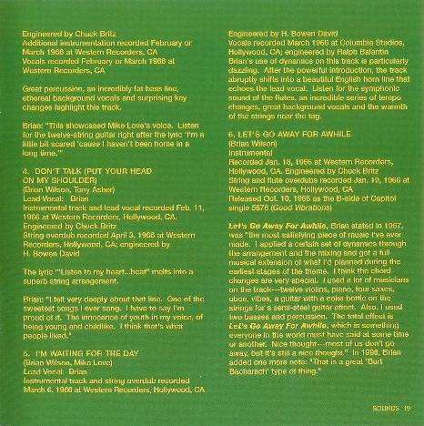 Pet Sounds - Stereo & Mono - Beach Boys