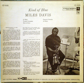 Kind Of Blue - Davis, Miles
