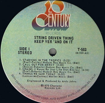 Keep Yer 'And On It - String Driven Thing