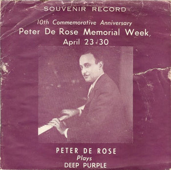 Plays Deep Purple - Rose, Peter De