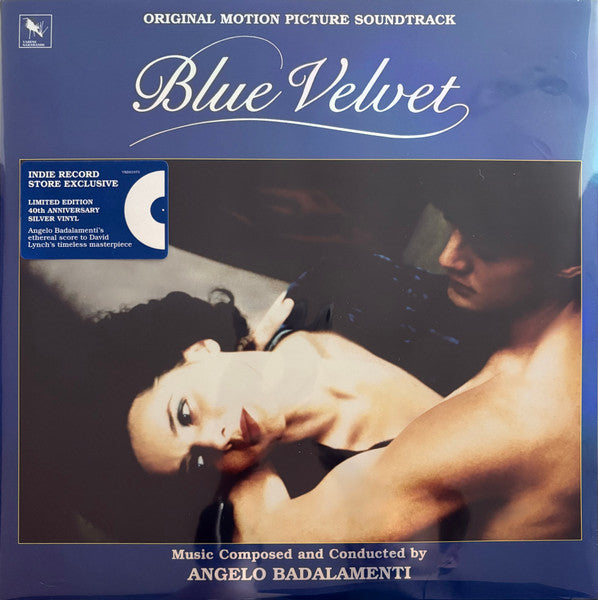 Blue Velvet Original Motion Picture Soundtrack - 40th Anniversary [Indie Exclusive Silver + collectible rainbow foil jacket] - Angelo Badalamenti