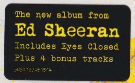 Subtract - Sheeran, Ed