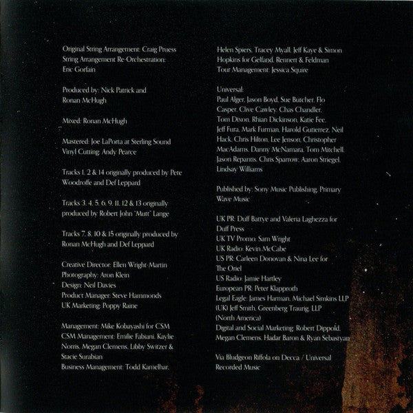 Drastic Symphonies - Def Leppard / Royal Philharmonic Orchestra
