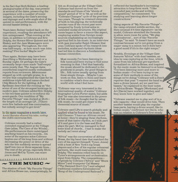 Evenings At The Village Gate: John Coltrane With E - Coltrane, John