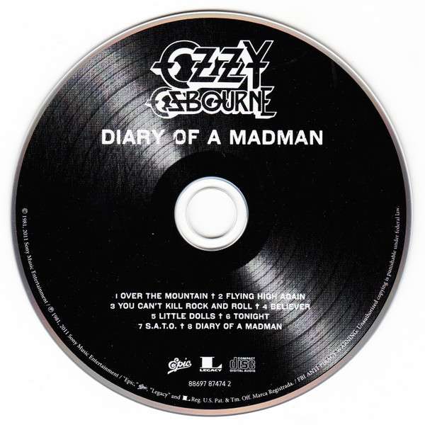 Diary of a Madman - Ozzy Osbourne [CD]
