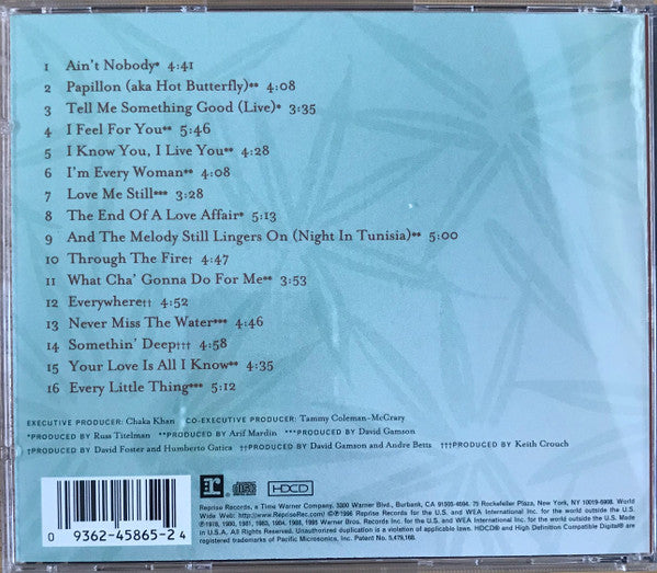 Epiphany: The Best Of - Khan, Chaka