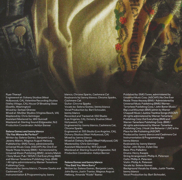 I Said I Love You First - Gomez, Selena & benny blanco