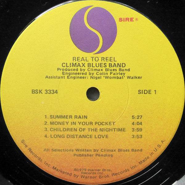 Real To Reel - Climax Blues Band