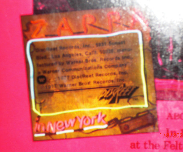 Zappa In New York - Zappa, Frank