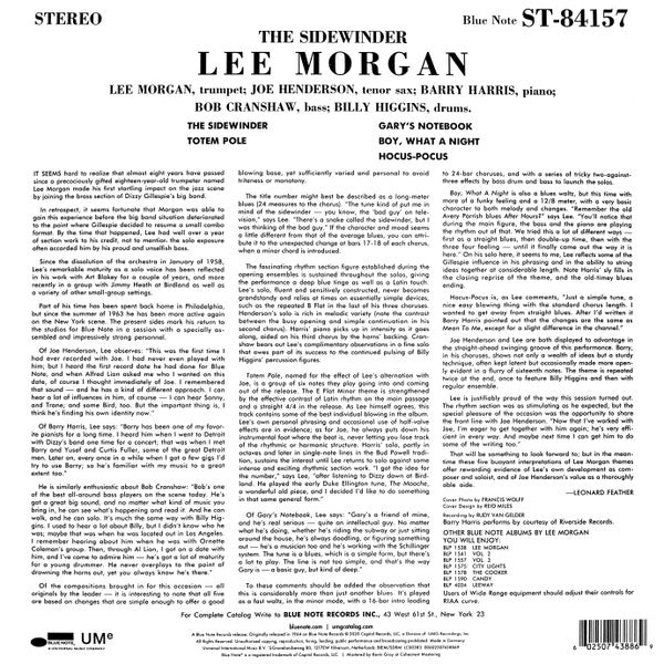 The Sidewinder - Morgan, Lee