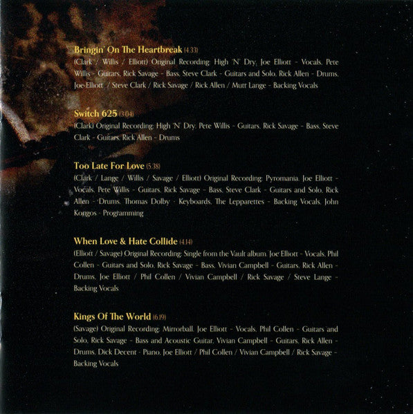 Drastic Symphonies - Def Leppard / Royal Philharmonic Orchestra