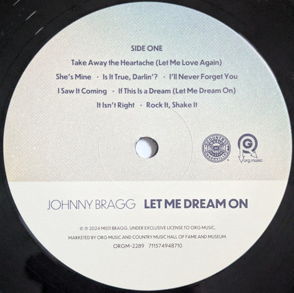Let Me Dream On - Bragg, Johnny