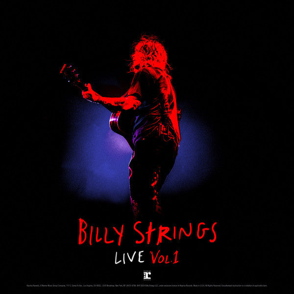 Billy Strings Live Volume 1 - Strings, Billy