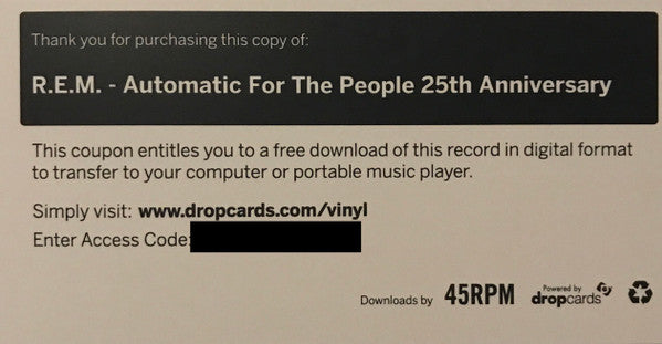 Automatic For The People - R.E.M.