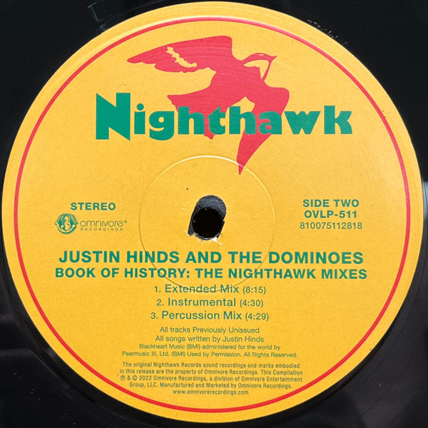 Miss Wendell And The Book Of History: The Nighthaw - Hinds, Justin And The Dominoes