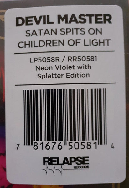 Satan Spits On Children Of Light - Devil Master