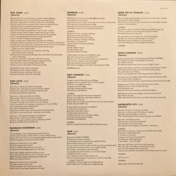 The Rise And Fall Of Ziggy Stardust And The Spider - Bowie, David