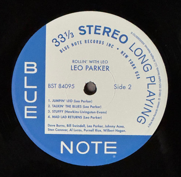 Rollin' With Leo (Blue Note Tone Poet Edition) - Parker, Lee