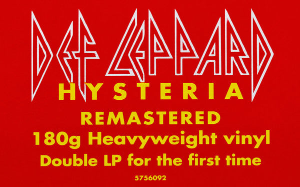 Hysteria - Def Leppard