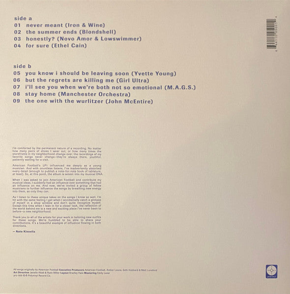 American Football (Covers) - Various