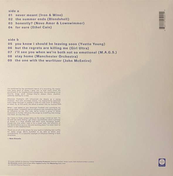 American Football (Covers) - American Football/ Various