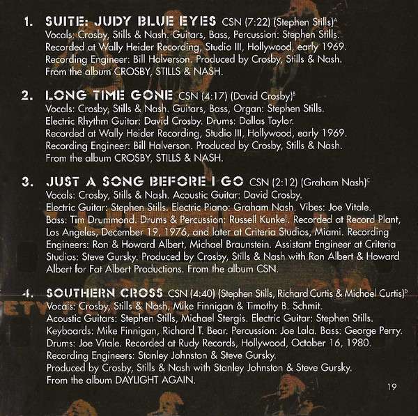 Greatest Hits - Crosby Stills & Nash