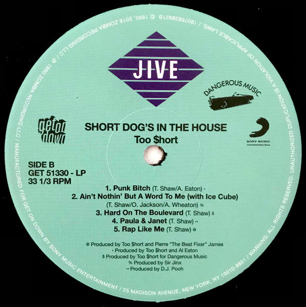 Short Dog's In The House - Too Short