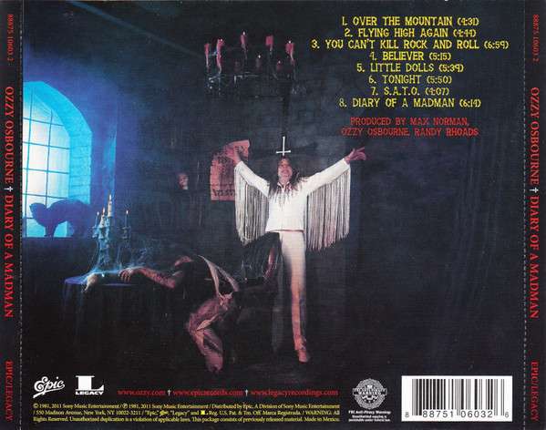 Diary of a Madman - Ozzy Osbourne [CD]