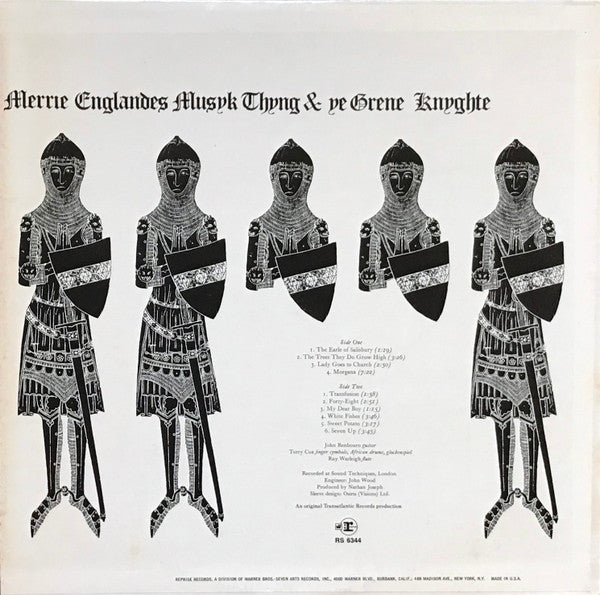 Sir John Alot Of Merrie Englandes Musyk Thyng & Ye - Renbourn, John