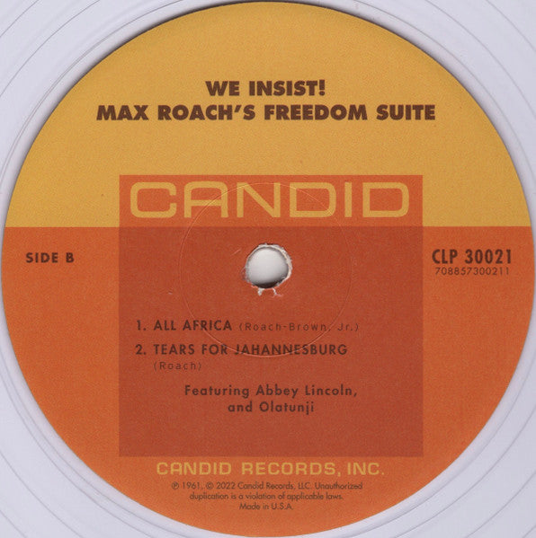 We Insist - Roach, Max