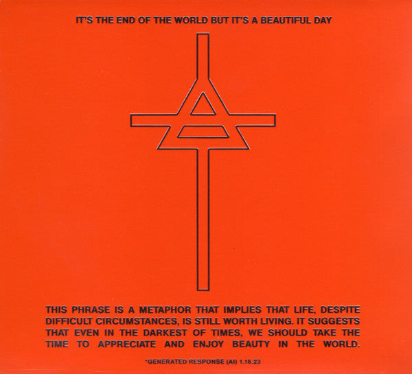 It's The End The World But It's A Beautiful Day - Thirty Seconds To Mars