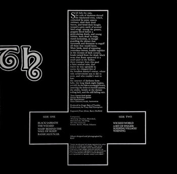 Black Sabbath [180 Gram Limited Edition Vinyl] - Black Sabbath